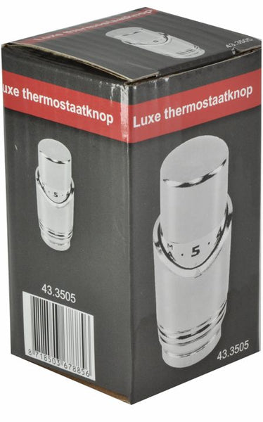 Perilla de termostato de lujo Wiesbaden M-30 cromada