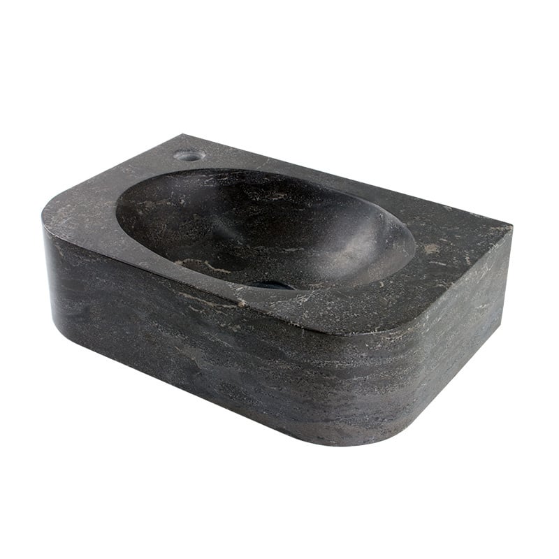 Natuursteen fontein Flow Links | 39x27x19cm - WDtegels