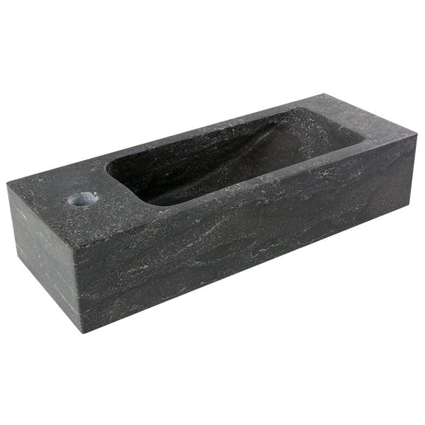 Natural stone fountain Slim Left | 45x17x10cm