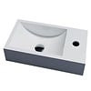 Solid surface Fontein Recto | 40x22x10cm | Rechts - WDtegels