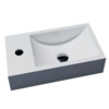 Solid surface Fontein Recto | 40x22x10cm | Links - WDtegels