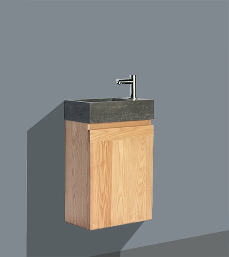 Mueble fuente Madera Piedra