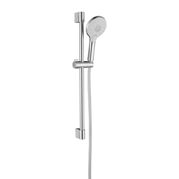 Conjunto de barra deslizante | Cromo | 68cm