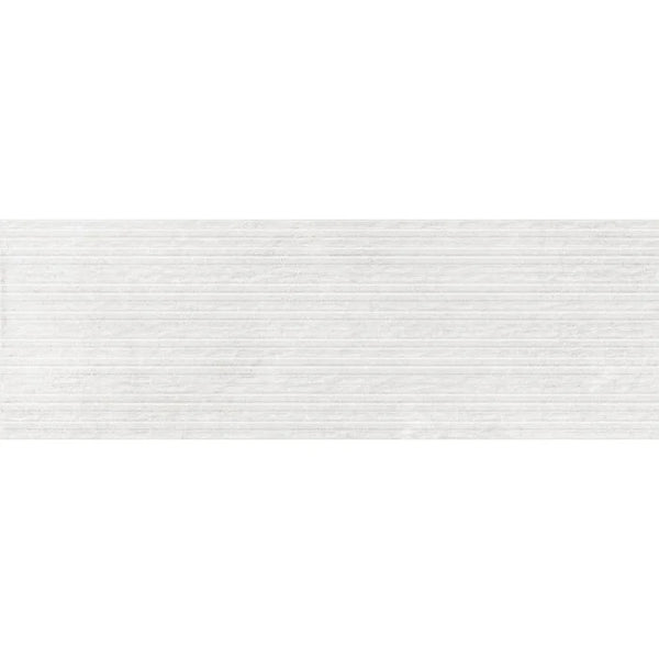 Midtown White Etana decor wandtegel 30x90 rett