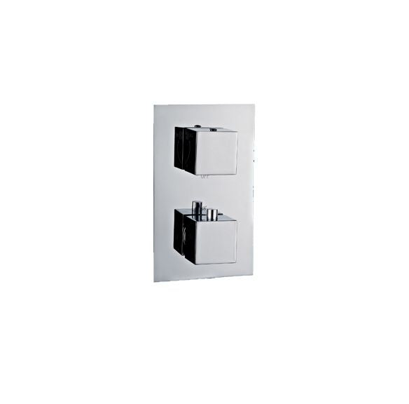 Built-in shower part square