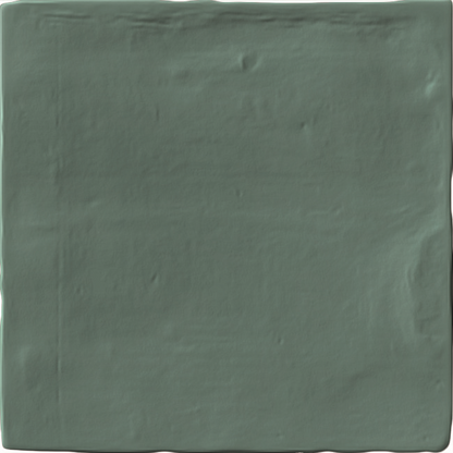 Moos Jade glans handvorm 13x13 - WDtegels