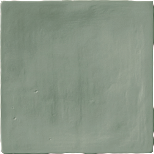 Moos Jade glans handvorm 13x13 - WDtegels