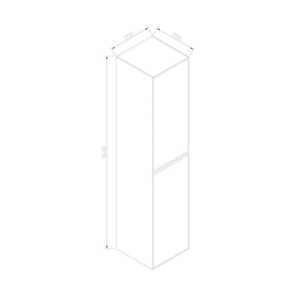 Mueble columna Madera 160