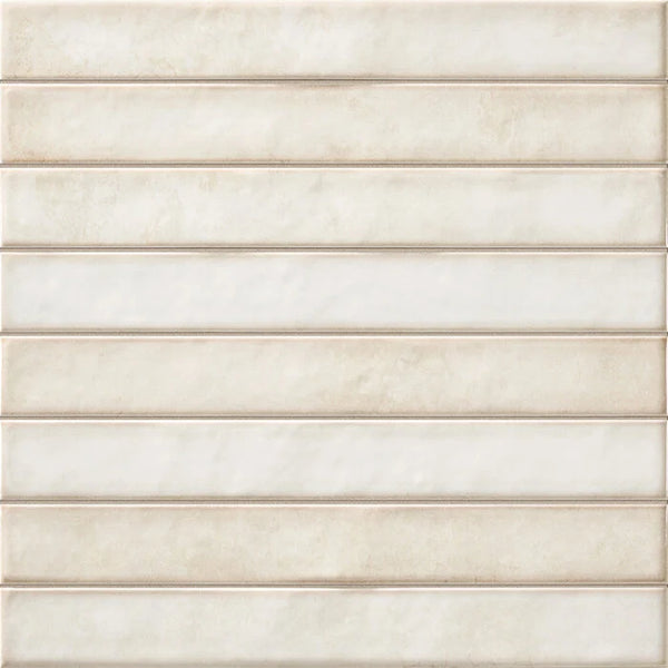 Brick Raku Pearl mozaiektegel 35x35cm