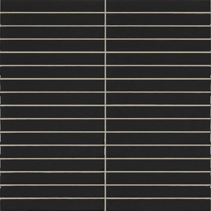 Pencil Kromo Black mozaiektegel 35x35cm - WDtegels