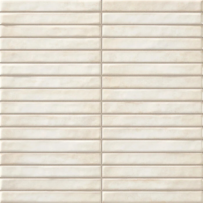 Pencil Raku Pearl mozaiektegel 35x35cm