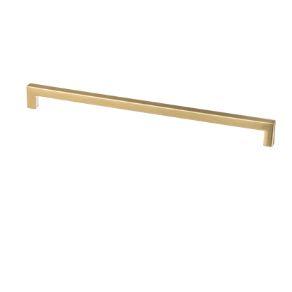 Meubelgreep in goud, hartafstand 320 mm, lengte 332 mm
