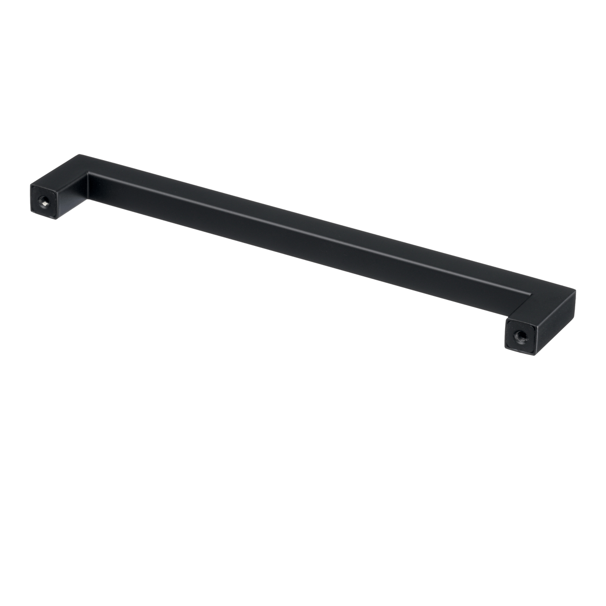 Meubelgreep in zwart, hartafstand 224 mm, lengte 236 mm