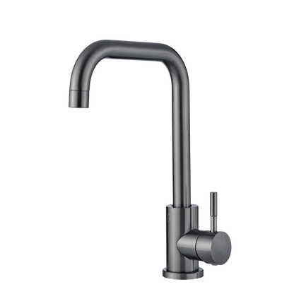Keukenkraan Savona in gun metal, zijaanzicht