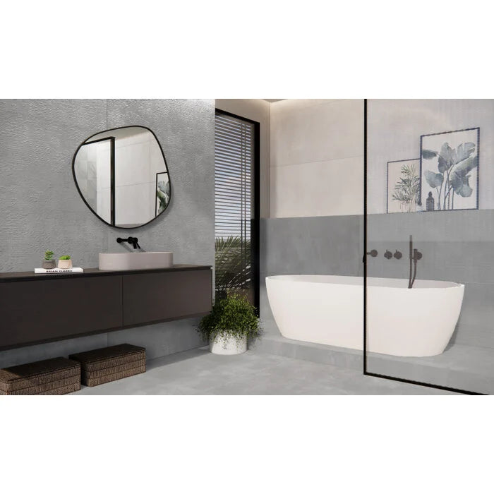 Beton Cire Bercy Grigio decor wandtegel 60x120 rett