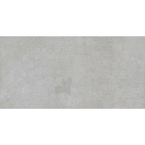 Azulejo de pared decorativo Beton Cire Bercy Grigio 60x120 rett