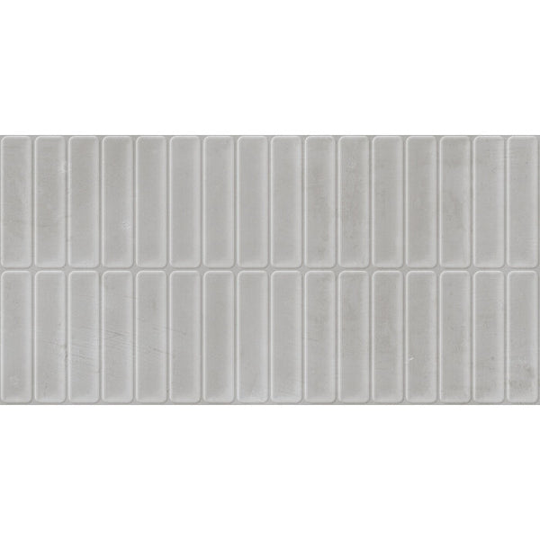 Azulejo de pared con relieve Beton Cire Bercy Grigio 60x120 rett