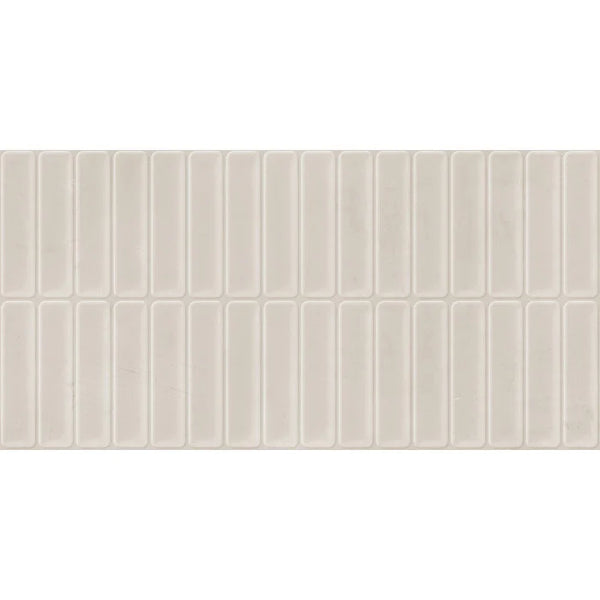Azulejo de pared Beton Cire Bercy Nude relieve 60x120 rett