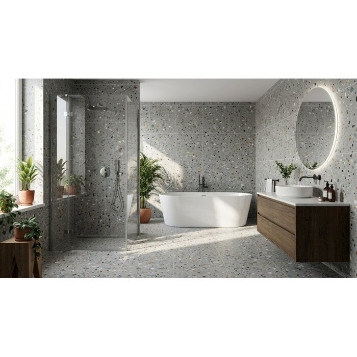 Vloertegel Gobi Grigio 60x60 rett - WDtegels