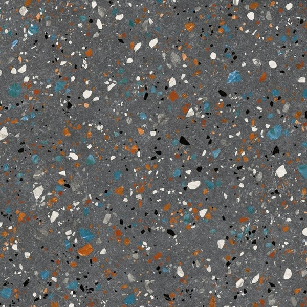 Azulejo de suelo Gobi Nero 60x60 rett