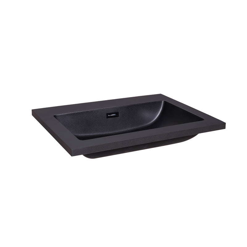 Quartz Classic washbasin 60 cm without tap hole