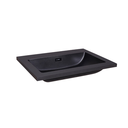 Quartz Classic washbasin 60 cm without tap hole