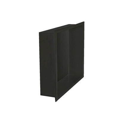 Stainless Steel Wall Niche Matt Black 30x30