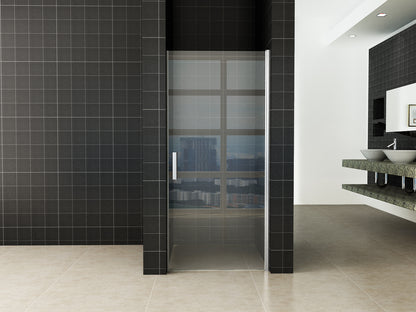 Wiesbaden Eco nisdeur met profiel 100x195 cm - WDtegels
