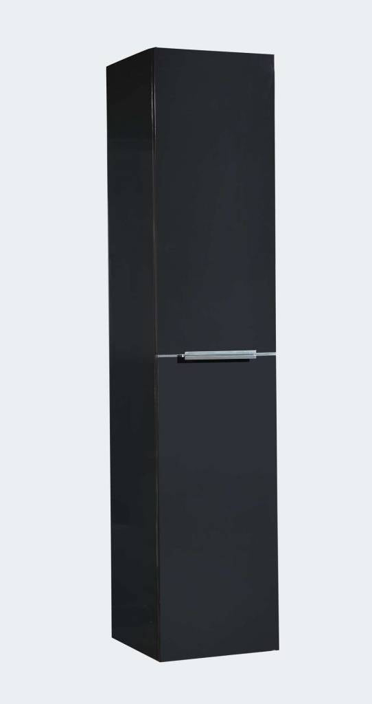 Kolomkast Senza 160x35x35cm Hoogglans Antraciet