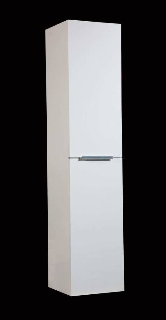 Kolomkast Senza 160x35x35cm Hoogglans Wit