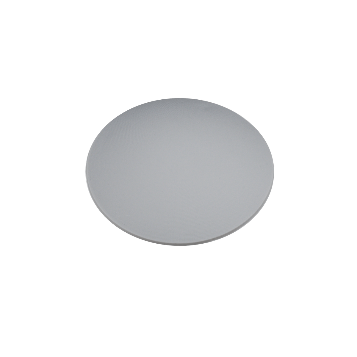 Ronde deurstopper in grijs, diameter 5 cm