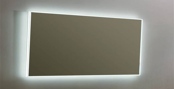 Aluminium spiegel 160x70cm LED Infinity met spiegelverwarming