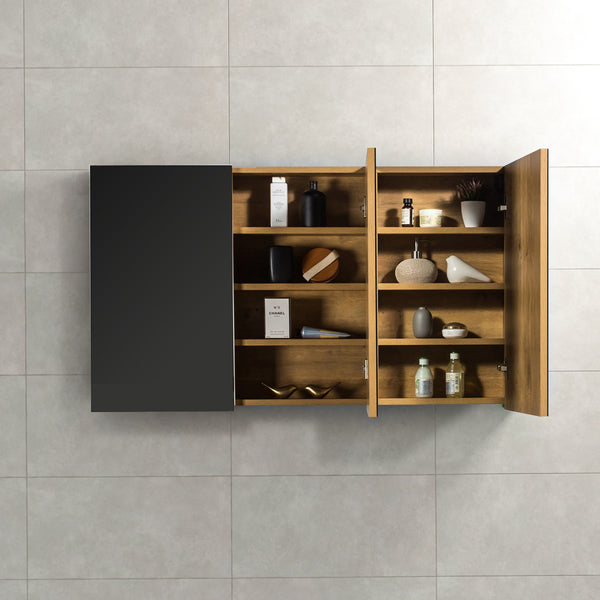 Spiegelkast Tieme mat eiken 120x70x16cm