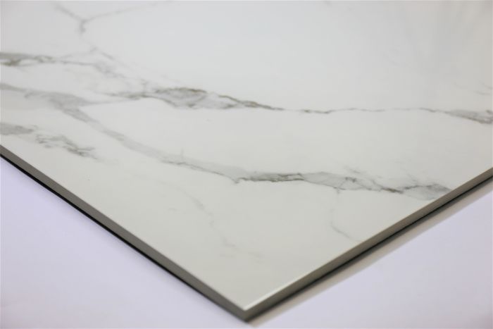 Statuario glans 75x75 rett vloertegels / wandtegels