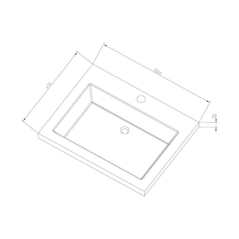 Badmeubel Trend Stone 100 Light Wood