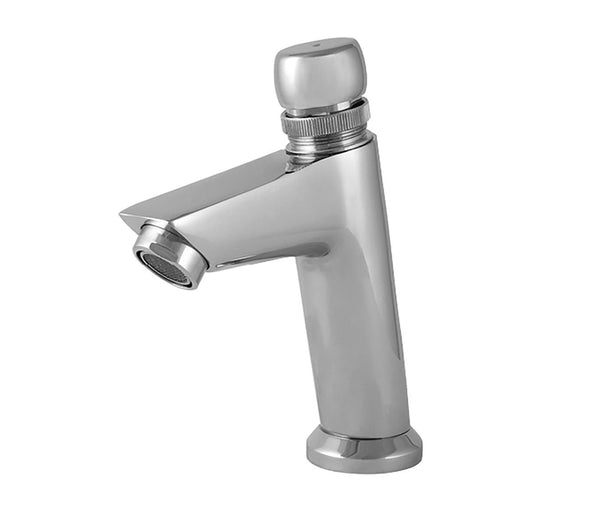 Creavit Self-Closing Cold Tap | Chrome
