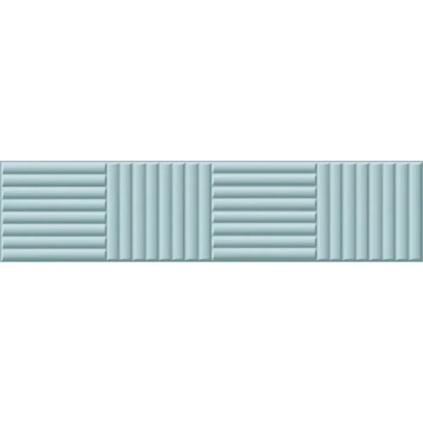 Volume Light Blue Bamboo mat 6x25