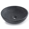 Natural stone wash basin round