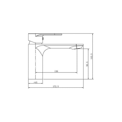 Wastafelmengkraan Edge Rond | Chroom - WDtegels