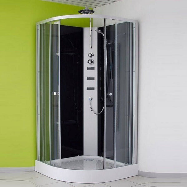Wiesbaden Jupiter complete douchecabine | 90x90x225cm | 5mm veiligheidsglas