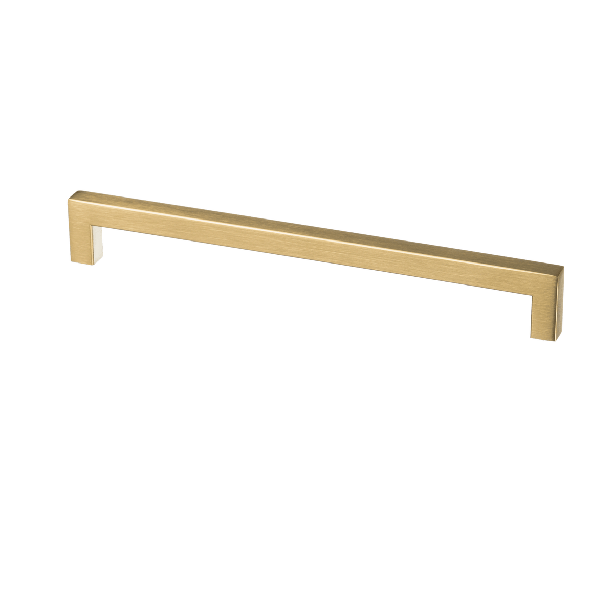 Meubelgreep in goud, hartafstand 224 mm, lengte 236 mm